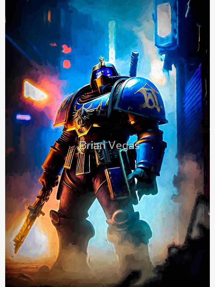 Artwork view, Space Marine 3 by Brian Vegas designed and sold by Brian Vegas