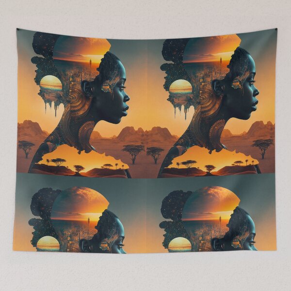 Item preview, Afrocentric Art designed and sold by MidJourneymen.