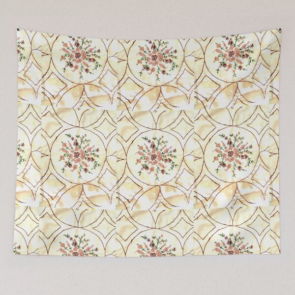 Item preview, Stitchery floral designed and sold by tuckersemporium.