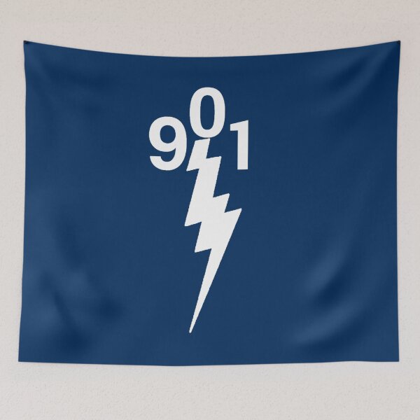 Item preview, TCB Elvis Inspired Memphis 901 Logo white designed and sold by awsomehog1.