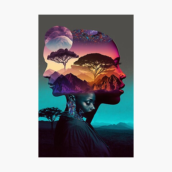 Item preview, Afrocentric Art designed and sold by MidJourneymen.