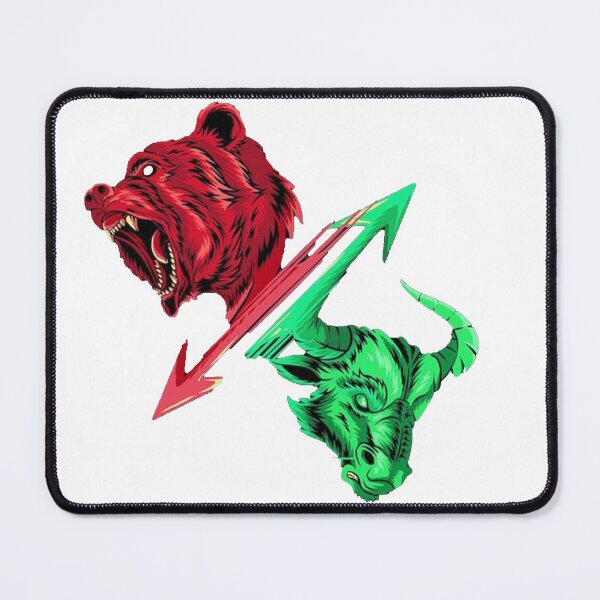 Item preview, Premium vector bearish and bullish in stock market , gold , crypto and money  designed and sold by riahyvlog.