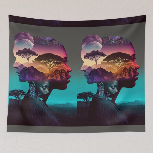Item preview, Afrocentric Art designed and sold by MidJourneymen.