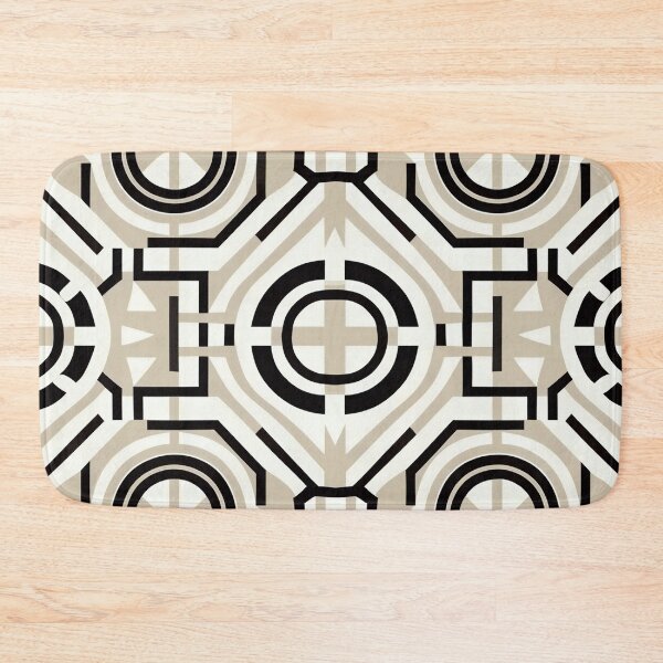 Item preview, Bicolor Greco Tiling Pattern designed and sold by MoodMedley.