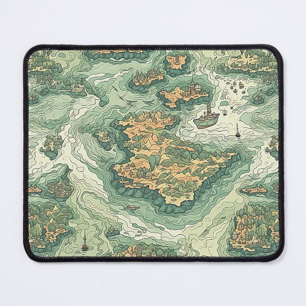 Item preview, map pattern designed and sold by Banded-Canyon.