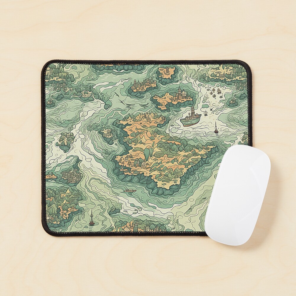 Item preview, Mouse Pad designed and sold by Banded-Canyon.