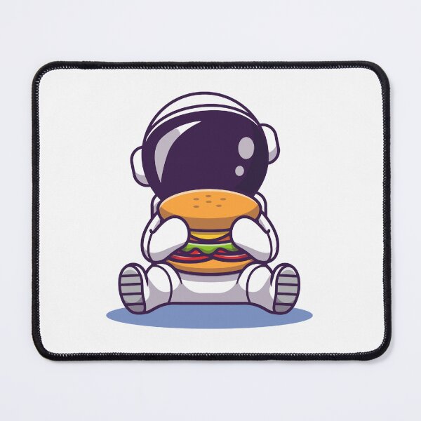 Item preview, Galactic Deliciousness, Astronaut Eating Burger designed and sold by STEPHEN-KEMP.