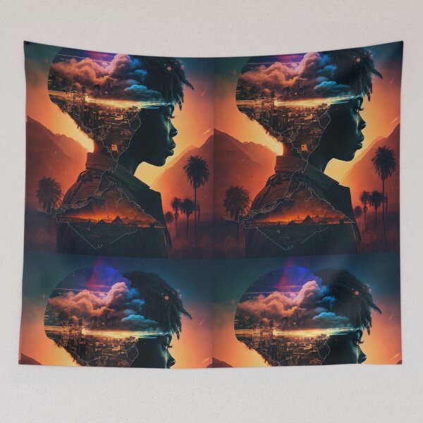 Item preview, Afrocentric Art designed and sold by MidJourneymen.