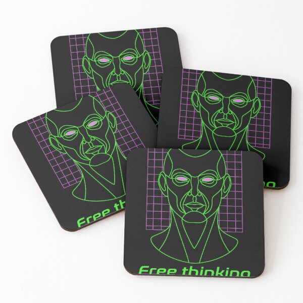 Item preview, Free Thinking is Free designed and sold by elchamoman.