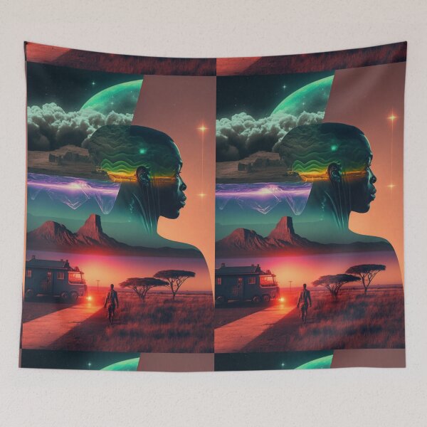 Item preview, Afrocentric Art designed and sold by MidJourneymen.