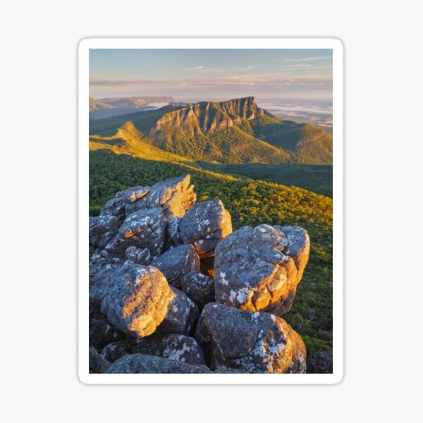Item preview, Golden Sunrise at Mt William, Grampians, Victoria, Australia designed and sold by Michael Boniwell.