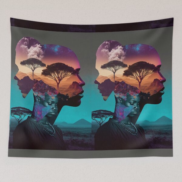 Item preview, Afrocentric Art designed and sold by MidJourneymen.