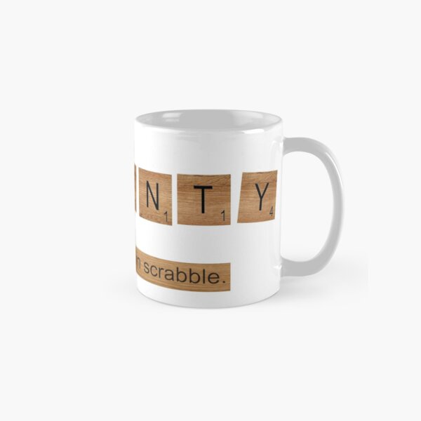 SEVENTY Is Only Thirteen in Scrabble. Classic Mug