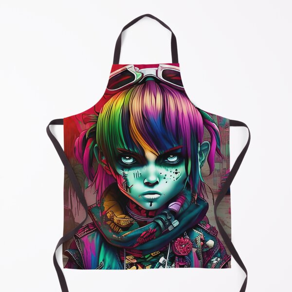 Item preview, Get Groovy with Our Intricate Harajuku Girl  designed and sold by Rui Fernandes.