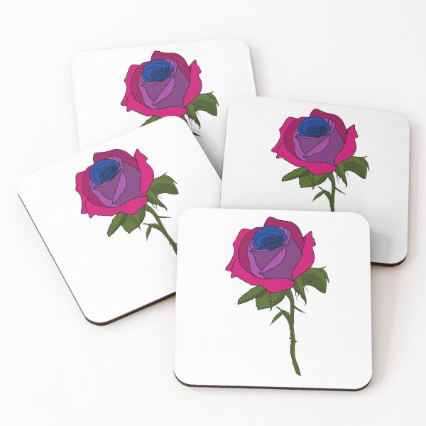 Item preview, Subtle Pride Rose Bi Flag designed and sold by Zeons-Art.