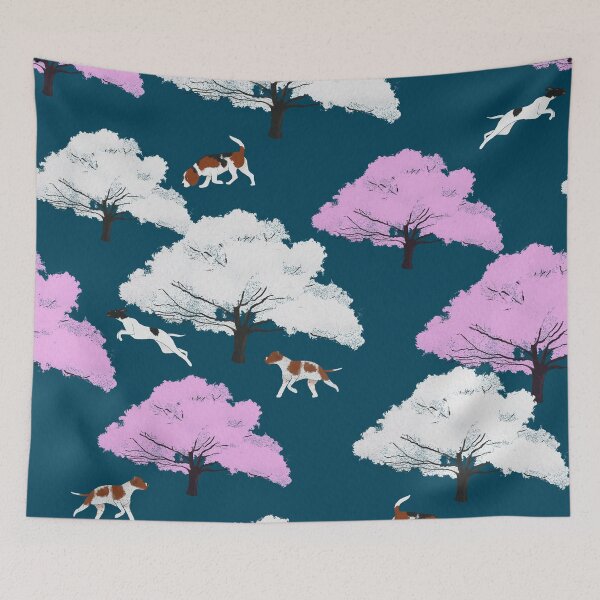 Item preview, Dogwood Pattern - Teal designed and sold by Andrea Turner.