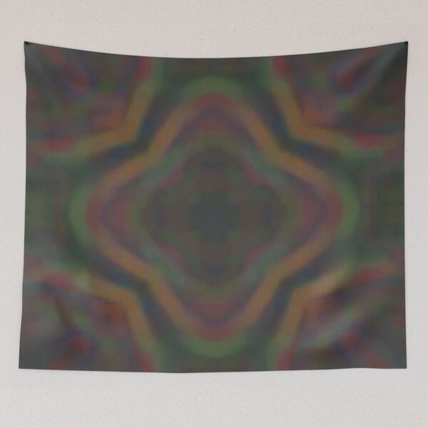 Item preview, Orange Hippie Mandala Design Abstract Flower Power designed and sold by kattakitty.
