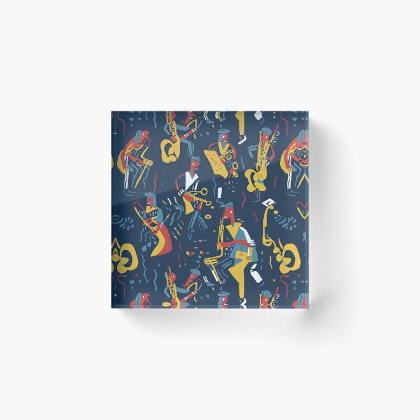 Item preview, Jazz Up Your Style and Home with Abstract Jazz Musicians: A Collection of Apparel and Homeware designed and sold by ThePurpleMelon.