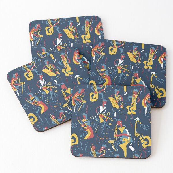Item preview, Jazz Up Your Style and Home with Abstract Jazz Musicians: A Collection of Apparel and Homeware designed and sold by ThePurpleMelon.