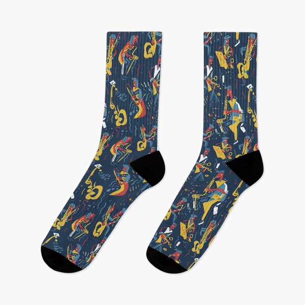 Item preview, Jazz Up Your Style and Home with Abstract Jazz Musicians: A Collection of Apparel and Homeware designed and sold by ThePurpleMelon.