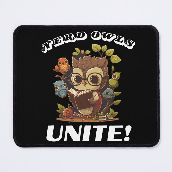 Item preview, Nerd owls unite! -Barn Owl designed and sold by JOY STORE 45.