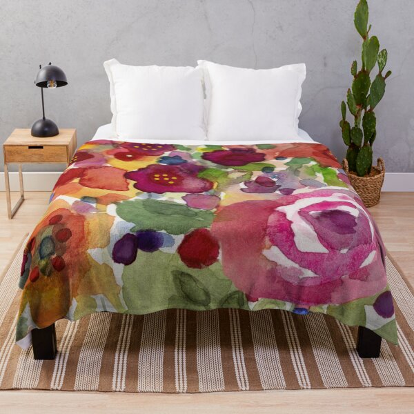 Item preview, Floral Watercolor Delightful Blooms designed and sold by Sue Zipkin.