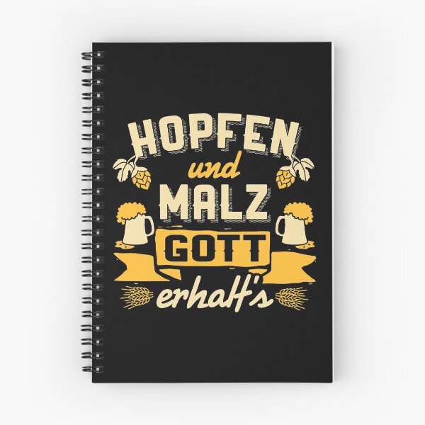 Item preview, Hops and malt. God receives it! Reinheitsgebot designed and sold by anziehend.