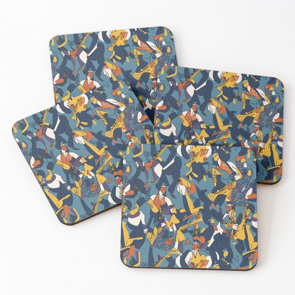 Item preview, Jazzy Abstractions: Elevate Your Style and Home Decor with Our Abstract Jazz Band Collection designed and sold by ThePurpleMelon.