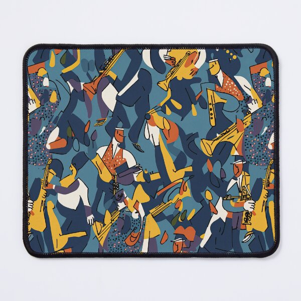 Item preview, Jazzy Abstractions: Elevate Your Style and Home Decor with Our Abstract Jazz Band Collection designed and sold by ThePurpleMelon.