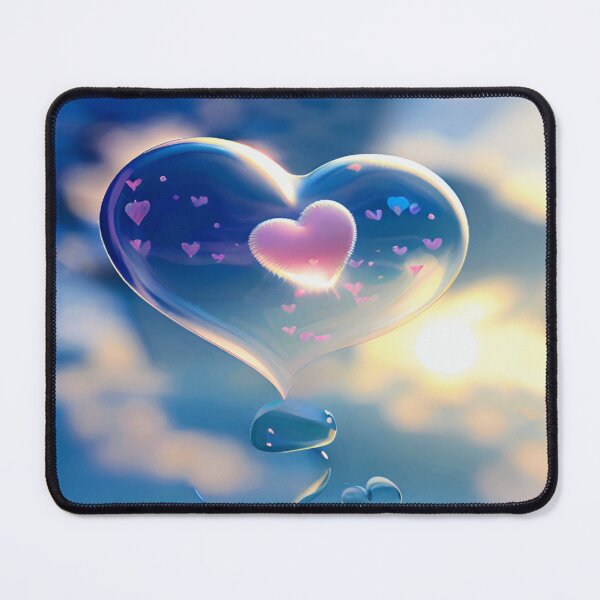 Item preview, Pink Heart In A Bubble Heart  designed and sold by Demetria Matthews.