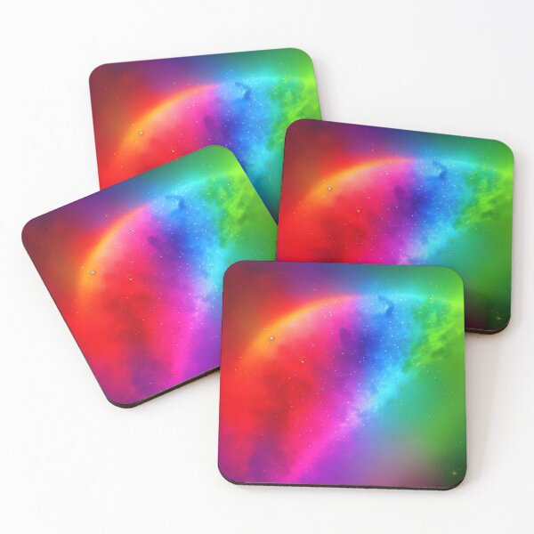 Artikelvorschau, Rainbow Nebula Stars Space Colorful entworfen und verkauft von VersoShopping.