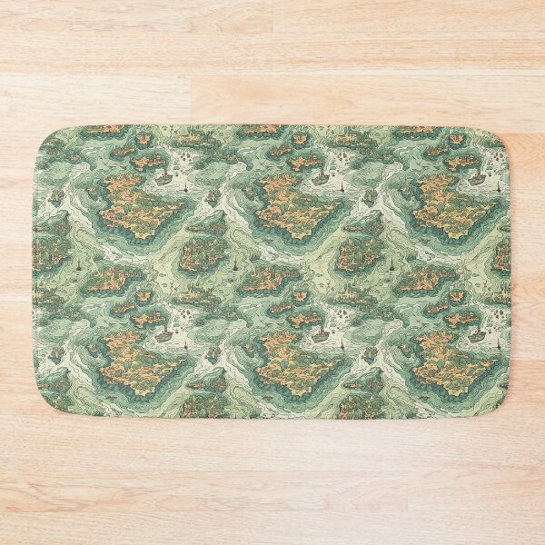 Item preview, map pattern designed and sold by Banded-Canyon.