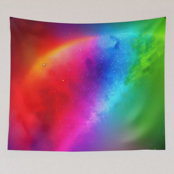 Artikelvorschau, Rainbow Nebula Stars Space Colorful entworfen und verkauft von VersoShopping.
