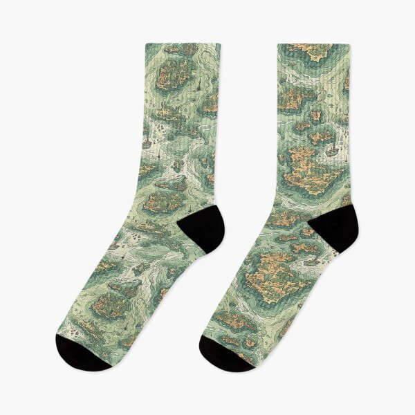 Item preview, map pattern designed and sold by Banded-Canyon.