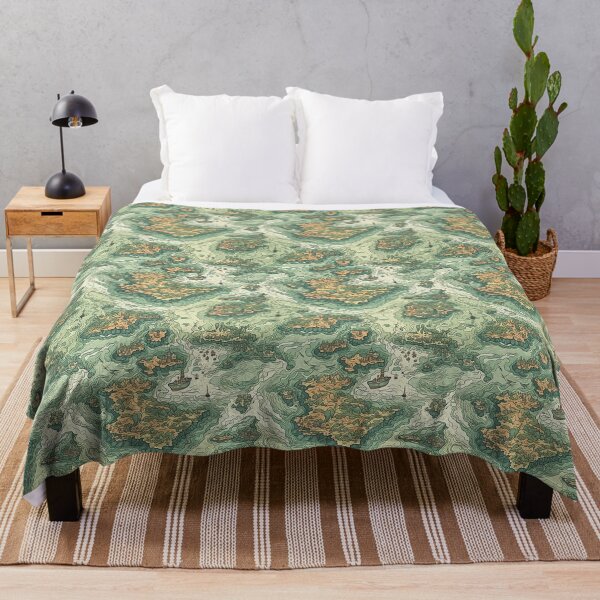 Item preview, map pattern designed and sold by Banded-Canyon.