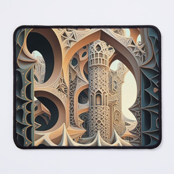 Item preview, Surreal Abstract AI Art #0CCBD2F7 designed and sold by nixlim.