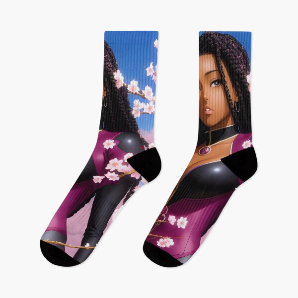 Item preview, Cherry  Blossom Gworl 3 | Black Anime Girl designed and sold by blackanimemecca.