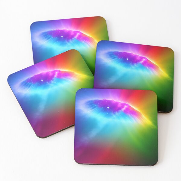 Artikelvorschau, Rainbow Nebula Stars Space Colorful entworfen und verkauft von VersoShopping.