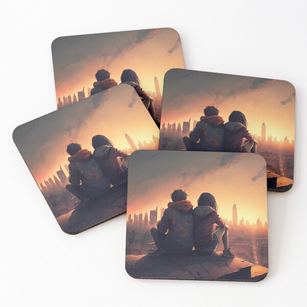 Item preview, Couple City Sunset designed and sold by yangs-wear.