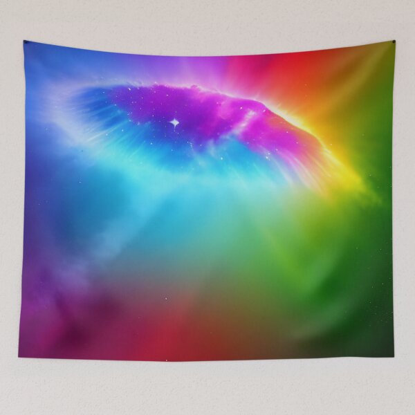 Artikelvorschau, Rainbow Nebula Stars Space Colorful entworfen und verkauft von VersoShopping.