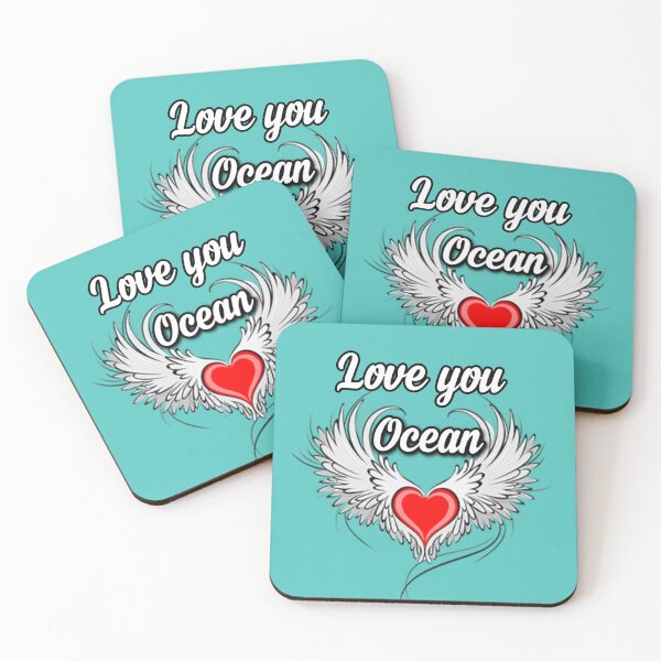 Item preview, Love you Ocean designed and sold by Dido-shop-art ⭐⭐⭐⭐⭐.