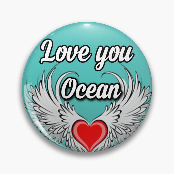 Item preview, Love you Ocean designed and sold by Dido-shop-art ⭐⭐⭐⭐⭐.