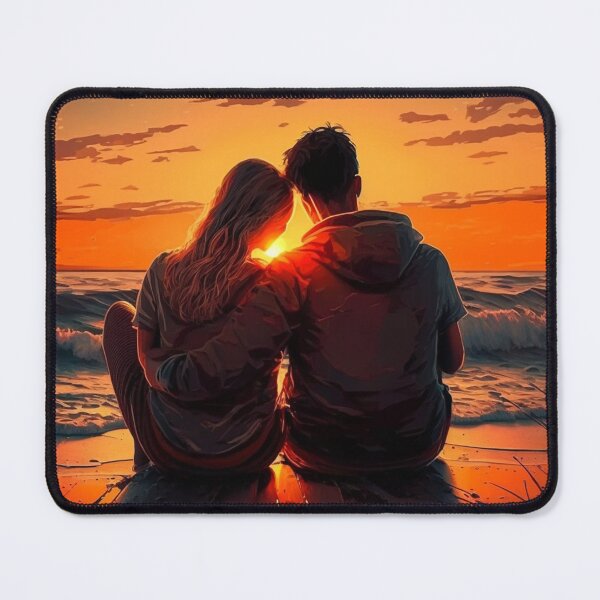 Item preview, Couple Beach Sunset designed and sold by yangs-wear.