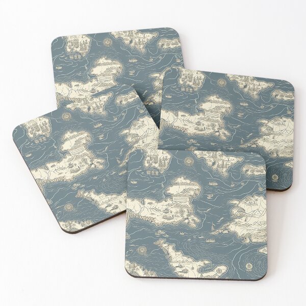 Item preview, map pattern designed and sold by Banded-Canyon.
