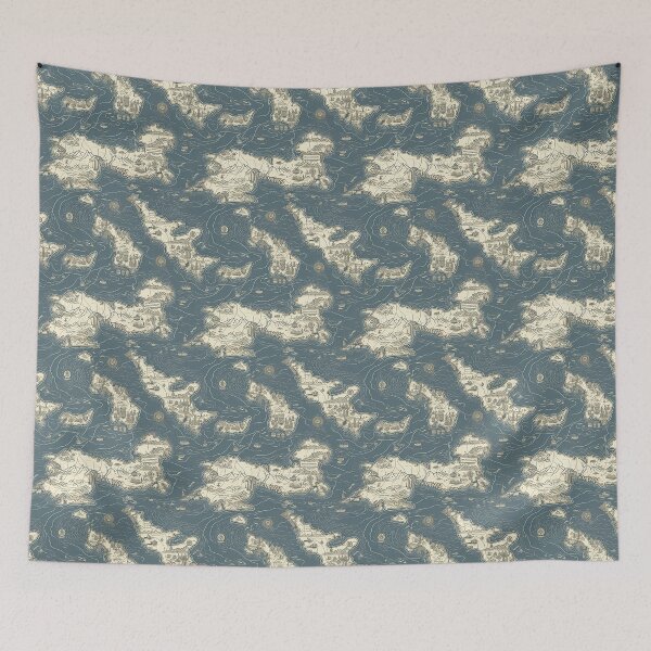 Item preview, map pattern designed and sold by Banded-Canyon.