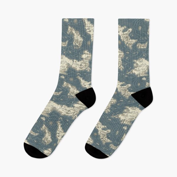 Item preview, map pattern designed and sold by Banded-Canyon.