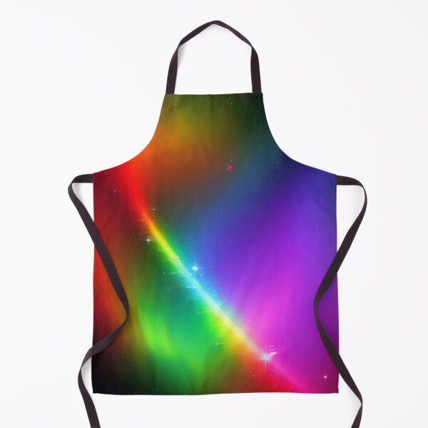 Aperçu de l'œuvre Rainbow Nebula Stars Space Colorful créée et vendue par VersoShopping.