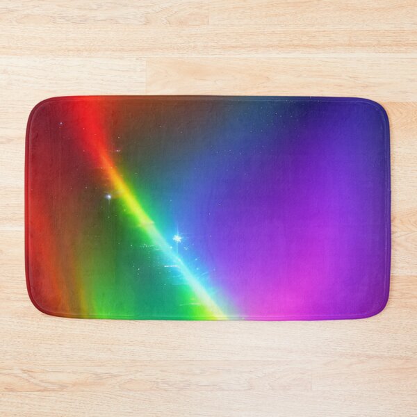 Aperçu de l'œuvre Rainbow Nebula Stars Space Colorful créée et vendue par VersoShopping.