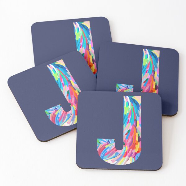 Item preview, Painted Letter Collection J Monogram designed and sold by emoney14.