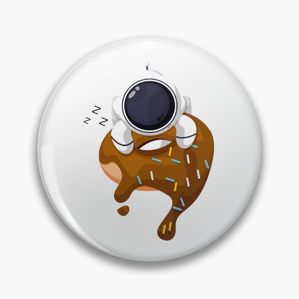 Item preview, Galactic Deliciousness, Astronaut Eating Donut designed and sold by STEPHEN-KEMP.